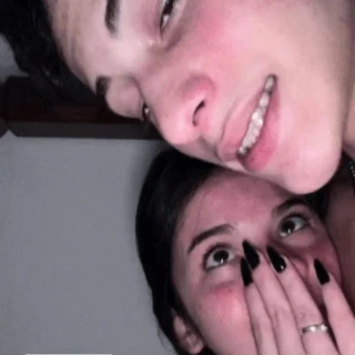 Foto do casal Bia e Lucas